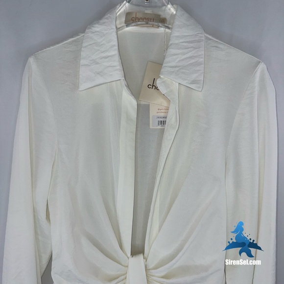 1157 NWT Choosy Crosby St Dress – Size 0 – White - Picture 3 of 16